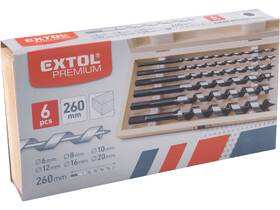 Sada vrtákov Extol Premium 8801290 (6 ks) ocel

 obrázok produktu 2 z 2