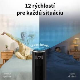 Ventilátor stĺpový Levoit F362 DC Vortex Tower Fan čierny

 obrázok produktu 15 z 18