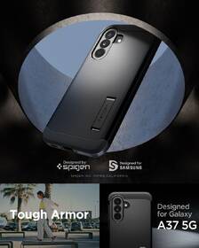 Kryt na mobil Spigen Tough Armor - Samsung Galaxy A37 5G čierny

 obrázok produktu 9 z 14