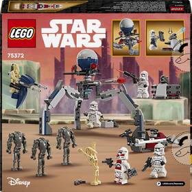 Stavebnica LEGO® Star Wars™ 75372 Bitevní balíček klonového vojáka a bitevního droida 

 obrázok produktu 9 z 9