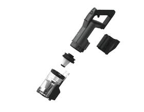 Tyčový vysávač Hoover HFX10H 011 čierny/ružový

 obrázok produktu 8 z 43