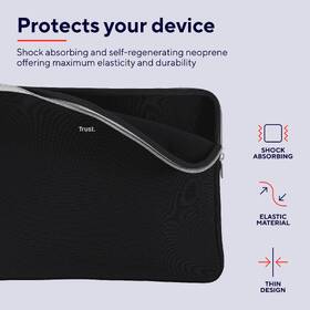 Puzdro na notebook Trust Primo Soft Sleeve na 11.6" čierne

 obrázok produktu 5 z 10