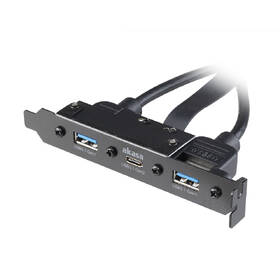 Adaptér AKASA USB3.1 Gen2 internal adapter cable & dual Gen1 Type-A Ports čierny

 obrázok produktu 1 z 4