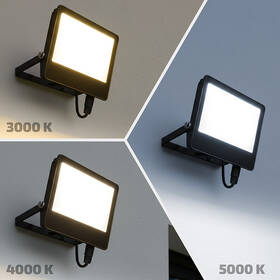 Reflektor Solight TOP, 50W, max. 6500lm, 3CCT, 2 režimy, IP65 čierny

 obrázok produktu 5 z 5