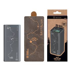 Powerbank Tactical Squad Battalion 65W 20000mAh sivá

 obrázok produktu 7 z 10