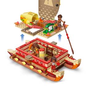 Stavebnica LEGO® │ Disney 43270 Vaiana a dobrodružstvo na kanoe 

 obrázok produktu 4 z 9