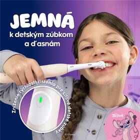 Zubná kefka Oral-B iO Kids Disney Stitch Angel biely/krémový

 obrázok produktu 4 z 7