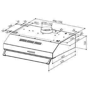 Odsávač pár Faber 741 PB X A60 nerez

 obrázok produktu 3 z 3