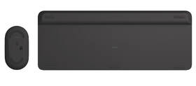 Klávesnica s myšou Logitech MK470 Slim, CZ/SK sivá

 obrázok produktu 4 z 8