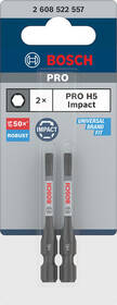 Sada bitov Bosch PRO 2.608.522.557 Hex Impact 

 obrázok produktu 1 z 1