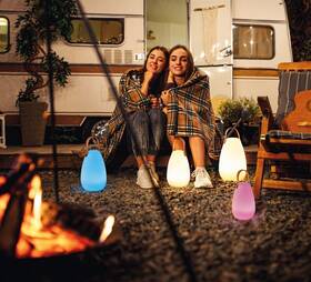 Vonkajšia lampička Fischer & Honsel Ruby, 1x LED, 0,8 W + 0,7W, RGB biela

 obrázok produktu 7 z 8