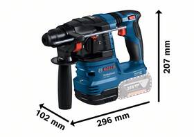 Vŕtacie kladivo Bosch Professional GBH 185-LI (s baterií) 

 obrázok produktu 2 z 13