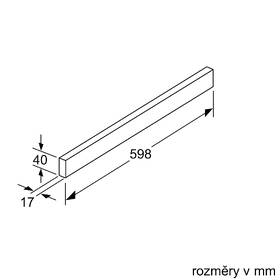 Dekoračná lišta Bosch DSZ4685 

 obrázok produktu 2 z 2