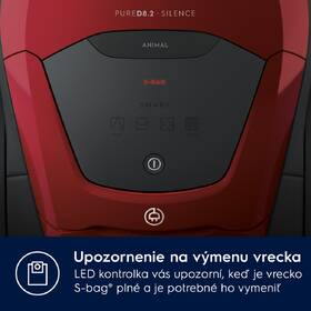 Podlahový vysávač Electrolux PD82-ANIMA červený

 obrázok produktu 21 z 24