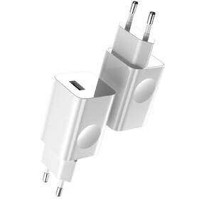 Nabíjačka do siete Baseus 1xUSB, Quick Charge 3.0, 24W biela

 obrázok produktu 2 z 7