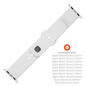 Remienok FIXED Silicone Sporty Strap na Apple Watch Ultra 49mm biely

 obrázok produktu 3 z 5