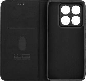 Puzdro na mobil flipové WG Duet na Xiaomi Redmi 14T Pro 5G čierne

 obrázok produktu 2 z 2