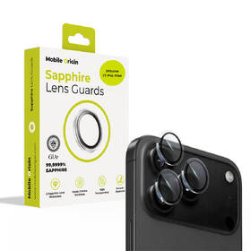 Ochranné sklo šošovky fotoaparátu Mobile Origin Sapphire Lens Guards na Apple iPhone 17 Pro/17 Pro Max priehľadné

 obrázok produktu 1 z 1
