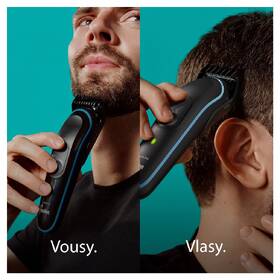 Zastrihávač multifunkčný Braun MGK5445 čierny/modrý

 obrázok produktu 6 z 9