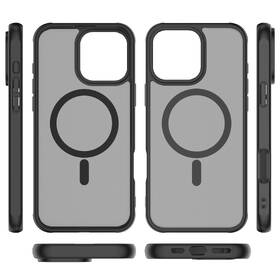 Kryt na mobil Mobile Origin Hybrid MagSafe na Apple iPhone 16 Pro Max čierny

 obrázok produktu 2 z 9