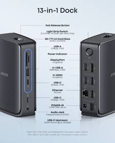 Dokovacia stanica Anker Nano 13v1 140W čierna

 obrázok produktu 12 z 14