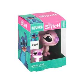 Dekoratívne LED Paladone Icon Light, Stitch  Angel čierne/ružové

 obrázok produktu 1 z 2