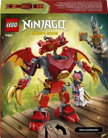 Stavebnica LEGO® NINJAGO® 71851 Kaiov bojový balíček s dračím oblekom 

 obrázok produktu 3 z 8