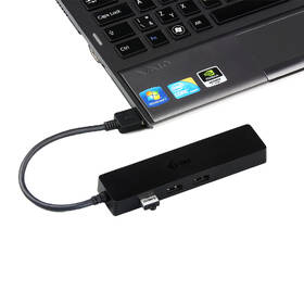 USB Hub i-tec USB 3.0 / 3x USB 3.0 + LAN čierny

 obrázok produktu 3 z 8