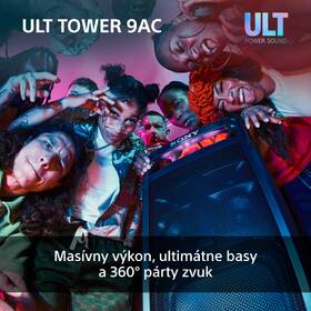 Párty reproduktor Sony ULT TOWER 9 AC čierny

 obrázok produktu 15 z 18