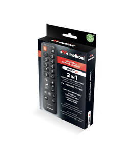 Diaľkový ovládač Meliconi SPEEDY 2+ čierny

 obrázok produktu 1 z 1