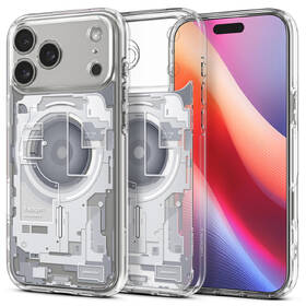 Kryt na mobil Spigen Ultra Hybrid MagSafe Zero One na Apple iPhone 17 Pro Max biely/priehľadný

 obrázok produktu 1 z 6