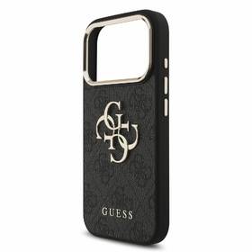 Kryt na mobil Guess PU 4G Metal Logo Strap na Apple iPhone 18 Pro čierny

 obrázok produktu 1 z 7