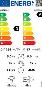 Práčka so sušičkou Gorenje WDSI85A biela

 obrázok produktu 1 z 13
