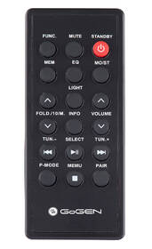 Rádioprijímač DAB+/CD GoGEN CDM 425 BTDAB čierny/strieborný

 obrázok produktu 5 z 11