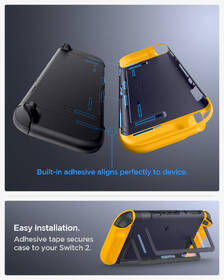 Puzdro Spigen Nano Pop Blueberry Navy  - Nintendo Switch 2 modré/oranžové

 obrázok produktu 16 z 19