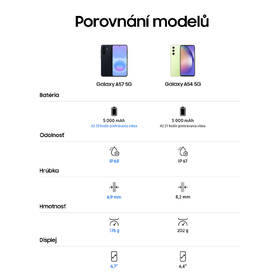 Mobilný telefón Samsung Galaxy A57 5G 8 GB / 256 GB 

 obrázok produktu 17 z 26