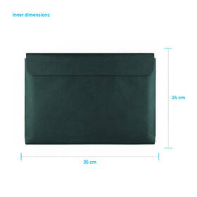 Puzdro na notebook FIXED York do 15,3" zelené

 obrázok produktu 4 z 8