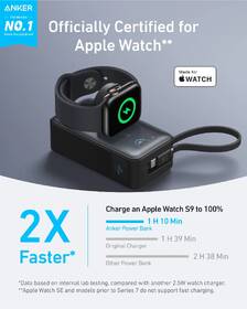 Powerbank Anker MagGo 35W, Apple Watch, 10000 mAh čierny

 obrázok produktu 2 z 5