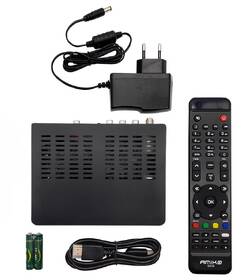 Satelitný prijímač Amiko MINI 4K UHD COMBO (DVB-T2) čierny

 obrázok produktu 3 z 4