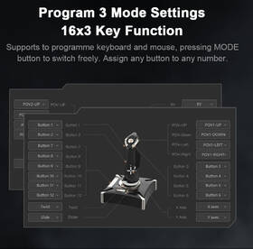 Joystick PXN 2119 PRO Flightstick čierny

 obrázok produktu 6 z 11
