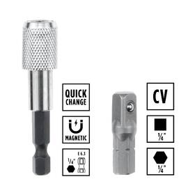 Sada bitov Einhell 49118693 (32 ks) 

 obrázok produktu 12 z 12