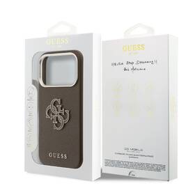 Kryt na mobil Guess PU Resin Logo na Apple iPhone 17 Pro Max hnedý

 obrázok produktu 6 z 6