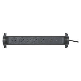 Prepäťová ochrana Legrand 5x zásuvka, USB, USB-C 1,5m čierna

 obrázok produktu 2 z 5