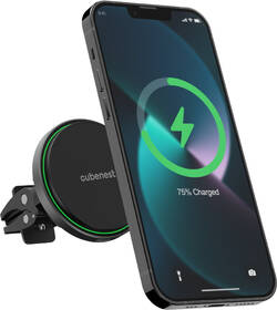 Držiak na mobil Cubenest Magnetic Wireless S1C0, do mriežky čierny

 obrázok produktu 2 z 11