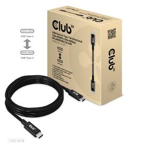 Kábel Club3D USB-C 240W, 2m čierny

 obrázok produktu 3 z 3