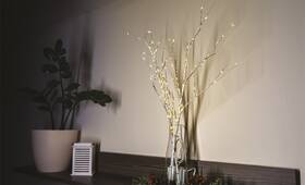 LED dekorácie EMOS 2x brezová vetvička, 60 cm, 100LED, vonkajšia aj vnútorná, teplá biela, časovač 

 obrázok produktu 5 z 7