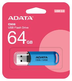 USB flashdisk ADATA Classic C906 64GB modrý

 obrázok produktu 3 z 3