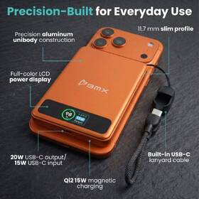 Powerbank BMX SolidSafe™ 5K Solid-State magnetická oranžová

 obrázok produktu 7 z 9