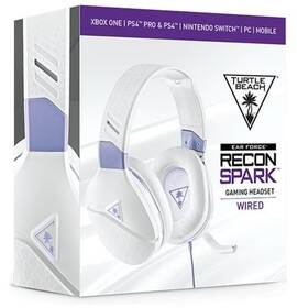 Headset Turtle Beach Recon Spark pre PC, Xbox One, PS4, Nintendo biely/fialový

 obrázok produktu 5 z 5