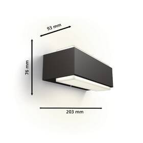 Nástenné svietidlo Philips Stratosphere, 2700 K 

 obrázok produktu 1 z 5